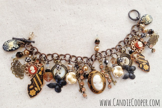 Candie Cooper Charm Vintage Bracelet.jpg