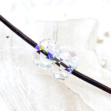 Load image into Gallery viewer, 8mm Crystal Shimmer Premium Austrian Crystal Large Hole Roller Pair
