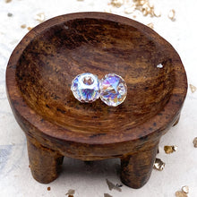 Load image into Gallery viewer, 8mm Crystal Shimmer Premium Austrian Crystal Large Hole Roller Pair
