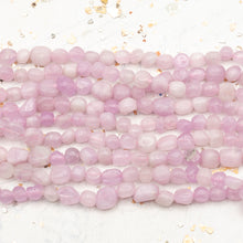 Load image into Gallery viewer, Light Amethyst Nugget Gemstone Bead Strand
