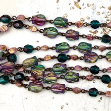 Load image into Gallery viewer, Spring Tulips Czech Bead Chain - 1 foot

