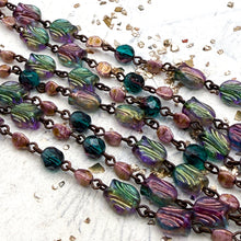Load image into Gallery viewer, Spring Tulips Czech Bead Chain - 1 foot
