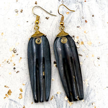 Load image into Gallery viewer, Horn African Earrings
