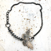 Load image into Gallery viewer, Artisan Butterfly Necklace or Wrap Bracelet
