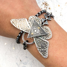 Load image into Gallery viewer, Artisan Butterfly Necklace or Wrap Bracelet
