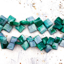Load image into Gallery viewer, Tie Dye Tile Bead Strand
