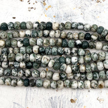 Load image into Gallery viewer, 7mm Green Tree Agate Bead Strand
