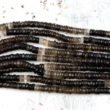 Load image into Gallery viewer, Shaded Smoky Quartz Gemstone Strand
