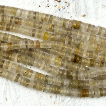 Load image into Gallery viewer, Rutilated Quartz Heishi Strand
