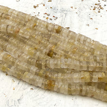 Load image into Gallery viewer, Rutilated Quartz Heishi Strand
