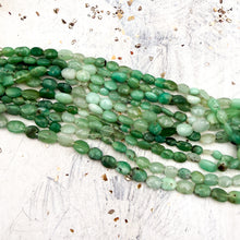 Load image into Gallery viewer, Peruvian Opal Faceted Oval Gemstone Strand
