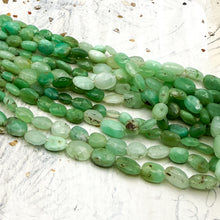 Load image into Gallery viewer, Peruvian Opal Faceted Oval Gemstone Strand
