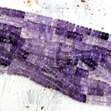 Load image into Gallery viewer, Amethyst Heishi Gemstone Strand

