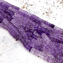 Load image into Gallery viewer, Amethyst Heishi Gemstone Strand
