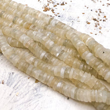 Load image into Gallery viewer, Moonstone Heishi Gemstone Strand
