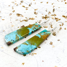 Load image into Gallery viewer, K - Turquoise Earring Pair
