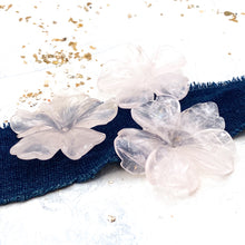Load image into Gallery viewer, Pretty in Pink Stone Flower Focal Pendant
