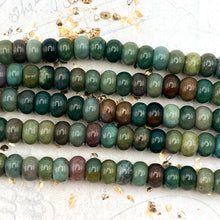 Load image into Gallery viewer, Large Hole Indian Agate Bead Strand
