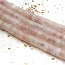 Load image into Gallery viewer, Large Hole Rose Quartz Bead Strand
