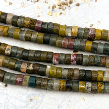 Load image into Gallery viewer, Large Hole Indian Agate Bead Strand
