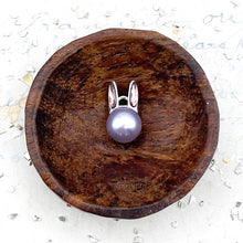 Load image into Gallery viewer, Lavender Little Bubbly Bunny Premium Austrian Crystal Charm

