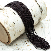 Load image into Gallery viewer, 13/0 Dark Maroon Seed Bead Hank
