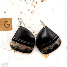 Load image into Gallery viewer, Wooden and Brass African Earrings
