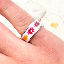Load image into Gallery viewer, Powder Pink Field Full of Flowers Ring
