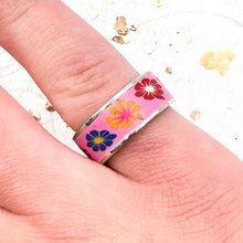 Load image into Gallery viewer, Flower Power Ring-Pink
