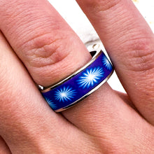Load image into Gallery viewer, Light A Spark Ring-Purple &amp; Blue
