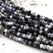 Load image into Gallery viewer, 6x4mm Sodalite Roundel Gemstone Bead Strand
