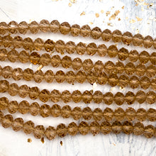 Load image into Gallery viewer, Neutral Faceted Crystal Strand
