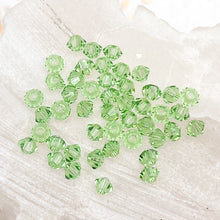 Load image into Gallery viewer, 2.5mm Peridot Premium Crystal Bead Set - 48 Pcs
