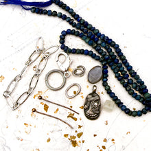 Load image into Gallery viewer, Gemstone Necklace Kit - Lapis
