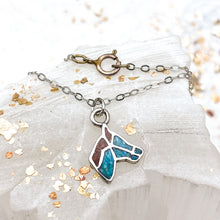 Load image into Gallery viewer, Sterling Silver Turquoise and Red Jasper Horse Necklace
