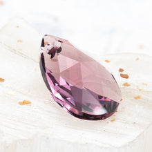 Load image into Gallery viewer, Iris Pear Shaped Premium Austrian Crystal Pendant
