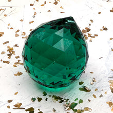 Load image into Gallery viewer, Emerald Crystal Suncatcher
