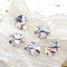 Load image into Gallery viewer, 8mm White Patina Premium Austrian Crystal Foiled Set - 5pcs
