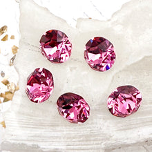 Load image into Gallery viewer, 8mm Rose Premium Austrian Crystal Unfoiled Set - 5pcs
