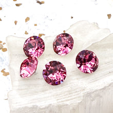 Load image into Gallery viewer, 8mm Rose Premium Austrian Crystal Unfoiled Set - 5pcs
