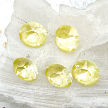 Load image into Gallery viewer, 8mm Soft Yellow Ignite Premium Austrian Crystal Unfoiled Set - 5pcs
