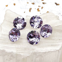 Load image into Gallery viewer, 8mm Violet DeLite Premium Austrian Crystal Unfoiled Set - 5pcs
