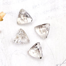 Load image into Gallery viewer, 8mm Silver Shade Xilion Triangle Premium Austrian Crystal Pendant Sets - 4pcs
