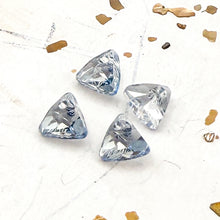 Load image into Gallery viewer, 8mm Blue Shade Triangle Bead Austrian Crystal - 4pcs
