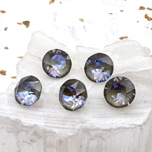 Load image into Gallery viewer, 8mm Serene Gray Delite Premium Austrian Crystal Foiled Set - 5pcs
