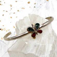Load image into Gallery viewer, Silver &amp; Turquoise Animal Cuff Bracelets
