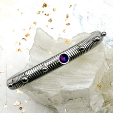 Load image into Gallery viewer, Slim, Stretchy, and Silver Women's Bracelet-Warm Colors
