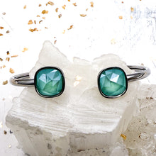 Load image into Gallery viewer, Womens' Silver Cuff &amp; Crystal Bracelets
