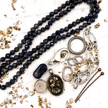 Load image into Gallery viewer, Gemstone Necklace Kit - Sodalite
