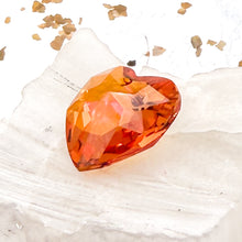 Load image into Gallery viewer, 18mm Astral Pink Faceted Heart Crystal
